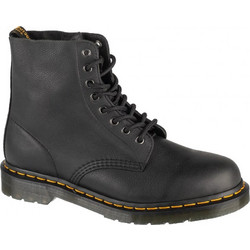Dr. Martens Γυναικεία Αρβυλάκια Δερμάτινα Μαύρα με Χοντρό Χαμηλό Τακούνι 31981001