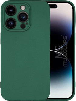 Sonique My Colors Silicone Back Cover Green (iPhone 14 Pro)