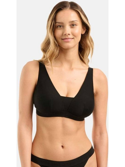 Sans Complexe Bralette με Ελαφριά Ενίσχυση χωρίς Μπανέλα Μαύρο 56SAK10-23S
