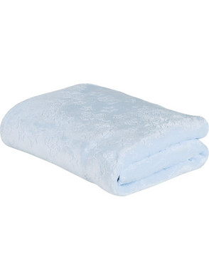 Das Home Relax 4905 Κουβέρτα Αγκαλιάς Βελουτέ 75x100 Γαλάζια