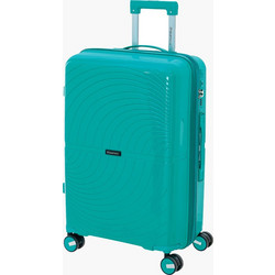 Bartuggi 725-35.60 Βαλίτσα Μεσαία 66x43x26cm με 4 Ρόδες Τιρκουάζ