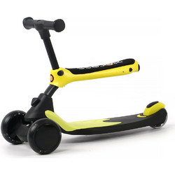 Chipolino X-Press Παιδικό Πατίνι Τρίτροχο με Κάθισμα και Φωτάκια Κίτρινο
