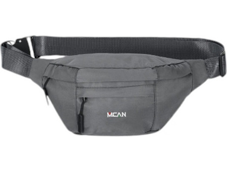 Mcan M-162 Τσαντάκι Μέσης Αδιάβροχο Γκρι