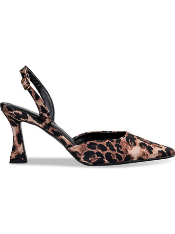 Envie Shoes Γόβες Slingback με Λεπτό Ψηλό Τακούνι Καφέ E02-20859-97