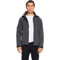Biston Ανδρικό Μπουφάν Χειμωνιάτικο Softshell Ανθρακί 52-201-048