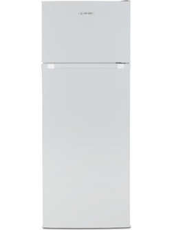 Carad DFD246 Δίπορτο Ψυγείο 210lt Υ144xΠ54.5xΒ57cm Λευκό