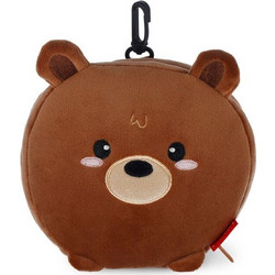 Legami Teddy Bear Παιδική Μάσκα Ύπνου Πολυεστερική Σοκολατί