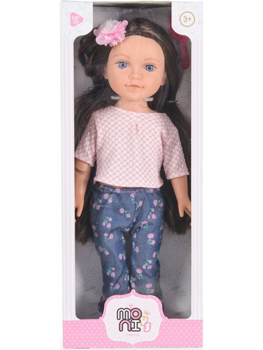 Moni Κούκλα Pretty Girl Soft Body 46cm 1824-1