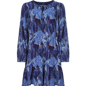 Desigual Mini Καθημερινό Φόρεμα Navy Μπλε 24WWVW67-5031