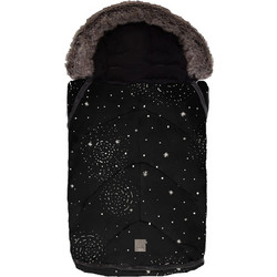 KikkaBoo Trendy Galaxy Ποδόσακος Καροτσιού Black