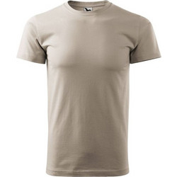 Malfini Heavy Ανδρικό Αθλητικό T-Shirt Μπεζ MLI137-51