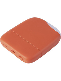 Xoopar Ice-P ECO Power Bank 5000mAh με Θύρα USB-C Orange