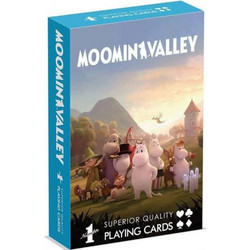 Winning Moves Moomin Valley Τράπουλα Γαλάζια WM01794-EN1