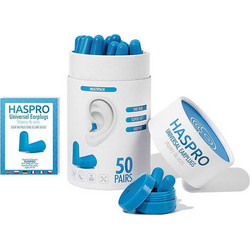 Haspro Ωτοασπίδες Αφρού 100τμχ Μπλε