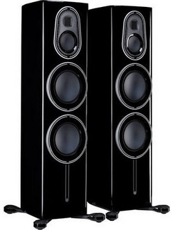 Monitor Audio Platinum 300 3G Ζεύγος Ηχείων Hi-Fi Δαπέδου 400W 3 Δρόμων Piano Black