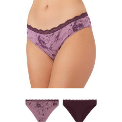Minerva Γυναικεία Slip με Δαντέλα 2Pack 90-81326-939