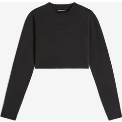 Freddy Γυναικείο Αθλητικό Crop Top Μαύρο AMANDAF301-NX-M