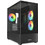 Sharkoon MK6 Black Micro Tower Κουτί Υπολογιστή RGB με Πλαϊνό Παράθυρο