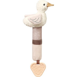 BabyOno Goose Zoe Υφασμάτινη Κουδουνίστρα Πίεσης για 3+ Μηνών
