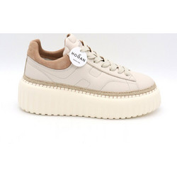 Hogan Γυναικεία Sneakers Flatforms Εκρού HXW6590FC60N1M-0CA9