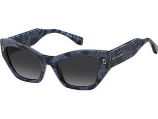 Marc Jacobs MJ1117/S NUM/9O Γυναικεία Γυαλιά Ηλίου Cat Eye Κοκάλινα Μαύρα με Μαύρο Φακό