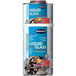 Mercola Liquid Glass Colour Base 1898 Ρητίνη Υγρού Γυαλιού 2 Συστατικών 1kg