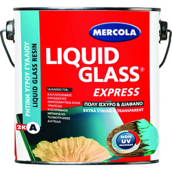 Mercola Liquid Glass Express 1905 Ρητίνη Υγρού Γυαλιού 2 Συστατικών 3kg