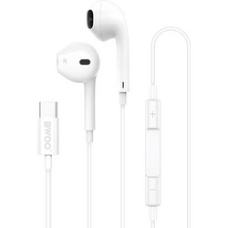 Bwoo HF175 Handsfree Earbud USB-C White