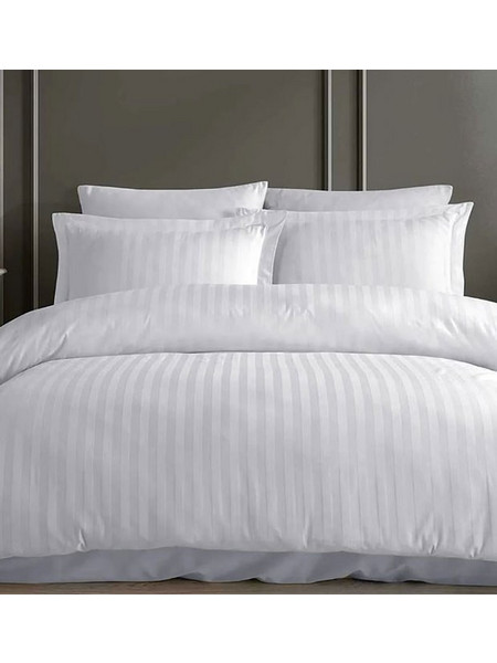Aethir. Σεντόνι King Size Βαμβακοσατέν 180x287 Ianthe White 2386