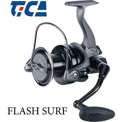 Tica Flash 8000 Μηχανισμός Ψαρέματος Carbon για Surf Casting για Αριστερόχειρες