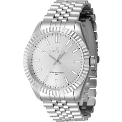 Invicta Specialty Ανδρικό Ρολόι με Ασημί Μεταλλικό Μπρασελέ 47479
