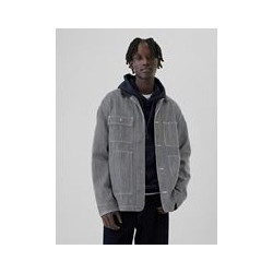 Gap Ανδρικό Μπουφάν Τζιν Ανθρακί 505680-000