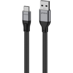 ProLink Braided USB-A to USB-C 60W 0.5m Black PF485A-0050