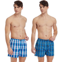 Minerva Ανδρικά Μποξεράκια Σετ 2Pack 90-23074-045