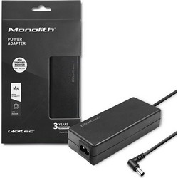 Qoltec 52400 Φορτιστής Laptop 30W 14V 2.1A χωρίς Καλώδιο Τροφοδοσίας