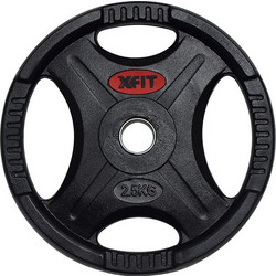 X-Fit Lux Δίσκος Πλαστικοποιημένος 2.5kg Φ28mm