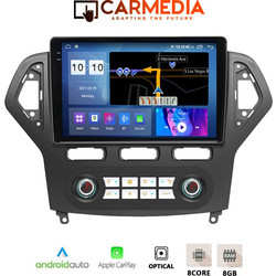 Carmedia CMDU41036-4 Ford Mondeo 2007-2011 Clima Ηχοσύστημα Αυτοκινήτου με Οθόνη Αφής Bluetooth & GPS