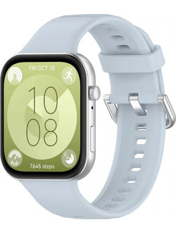 Bizon Pro Λουράκι Σιλικόνης Light Blue (Huawei Watch Fit 3)
