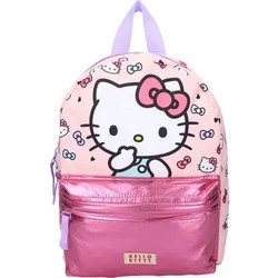 Vadobag Hello Kitty Funshine Σχολική Τσάντα Πλάτης Δημοτικού Ροζ VADO230-00665