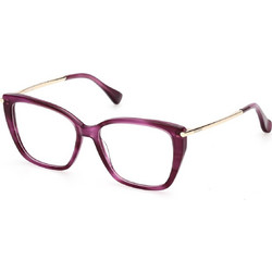 Max Mara MM5007 083 Γυναικείος Σκελετός Γυαλιών Οράσεως Κοκάλινος Μεταλλικός Χρυσός Ροζ