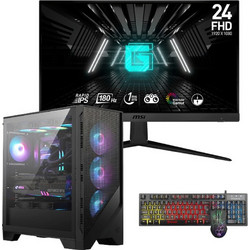 Vengeance Gotham-V79 MSI Edition (Ryzen 7-5700X/32GB/512GB SSD/Nvidia GeForce RTX 4060 8GB/FreeDos) + MSI G2412F
