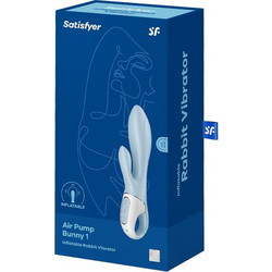 Satisfyer Air Pump Bunny 1 Δονητής Rabbit Μπλε