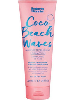 Umberto Giannini Coco Beach Waves Σαμπουάν για Ξηρά & Ταλαιπωρημένα Μαλλιά 250ml