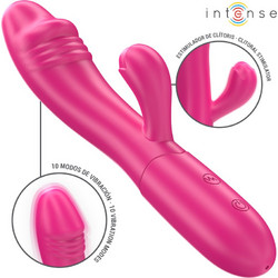 Intense Ivy with Stimulating Tongue Δονητής Rabbit Ροζ