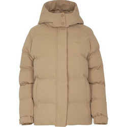 Fila Karrie Γυναικείο Μπουφάν Χειμωνιάτικο Puffer Μακρύ Καφέ APERMF24004-110