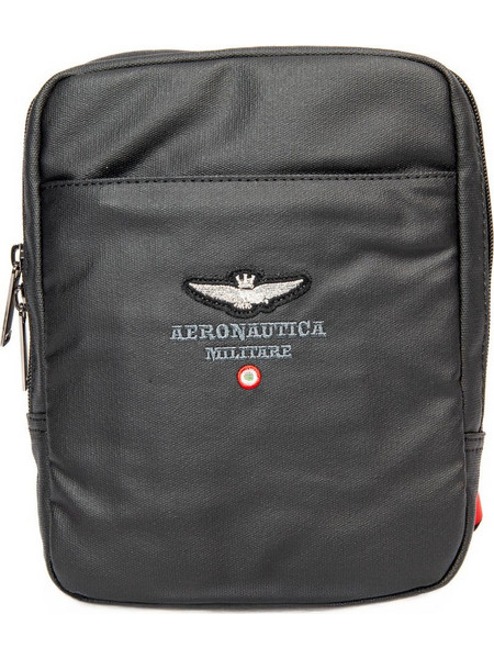 Aeronautica Militare Ανδρική Τσάντα Ώμου / Χιαστί Μαύρη AM-542