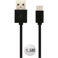 V-TAC USB-A to USB-C 1.5m Black 8454