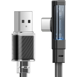 Mcdodo CA-3420 Angle 90° USB-A to USB-C 1.2m Black