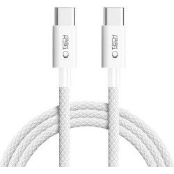 Tech-Protect UltraBoost Braided USB-C to USB-C 60W 2m White 5906302380916