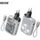 Wekome WP-89 Magsafe Power Bank 10000mAh 22.5W με Θύρα USB-A & Θύρα USB-C Quick Charge 3.0 & Power Delivery Grey [6941027650431